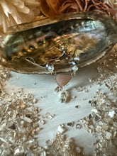 Load image into Gallery viewer, Pink Moonstone Dangle Bracelet