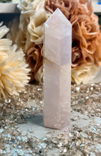 Load image into Gallery viewer, Rose Quartz Angel Aura Point