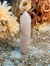 Load image into Gallery viewer, Rose Quartz Angel Aura Point