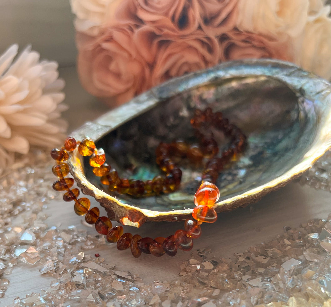 Baby Amber Teething Necklace