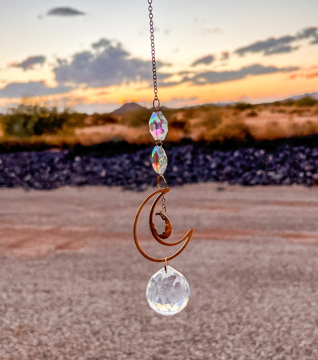 Big Moon & Little Moon Suncatcher